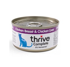 Thrive Complete Cat Chicken & Liver Wet Food 75g