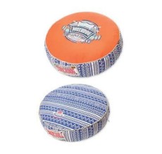 Touchdog Walking In Europe Round Orange 62*62*14 Cm