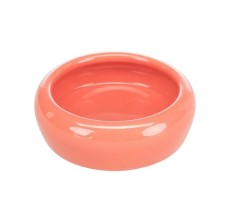 Trixie Colourful Ceramic Pet Bowl (Salmon)