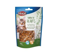 Trixie Premio Barbecue Hearts Cat Treats 50g