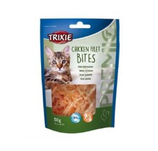 Trixie Premio Bites Chicken Fillets Cat Treats 50g