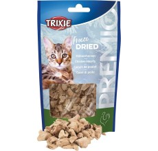 Trixie Premio Freeze Dried Chicken Hearts Cat Treats 25G