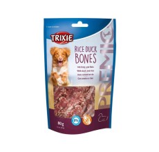 Trixie Premio Rice Duck Bones Dog Treats 80g