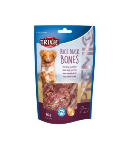 Trixie Premio Rice Duck Bones Dog Treats 80g