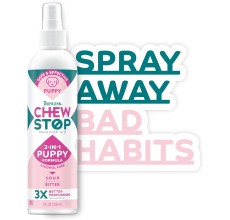 TropiClean Chew Stop Behavior Aid Puppy Spray, 8oz