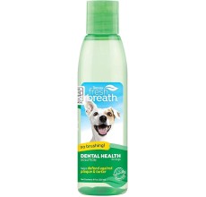 TropiClean Fresh Breath Dental Health Solution for Dogs, 16oz