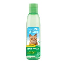 TropiClean Fresh Breath Dental Health Solution for Cats, 8oz