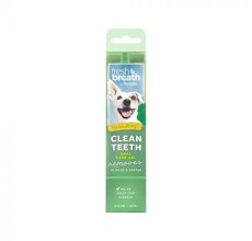 TropiClean Fresh Breath No Brushing Clean Teeth Dental & Oral Care Gel for Dogs, 2oz