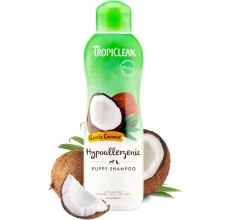 TropiClean Gentle Coconut Hypoallergenic Puppy & Kitten Shampoo, 20oz