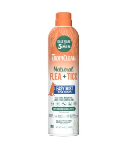 TropiClean Natural Flea & Tick Easy Mist Spray for Dogs - 14 oz