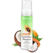TropiClean Papaya Waterless Shampoo for Pets, 7.4oz
