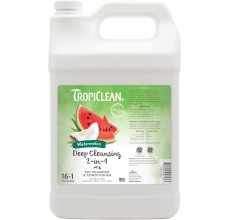 TropiClean Watermelon Refreshing 2-in-1 Pet Shampoo & Conditioner for pets, 1 gallon