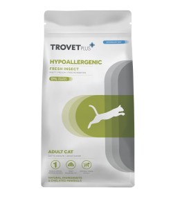 Trovet Plus Adult Cat Hypoallergenic Insect Dry Food 2.5 Kg