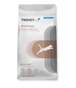 Trovet Plus Adult Cat Intestinal Hydrolised White Fish Dry Food 2.5 Kg