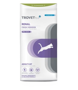 Trovet Plus Adult CAT Renal Venison Veterinary Diets 2,5kg