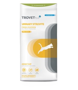 Trovet Plus Adult CAT Urinary Struvite Chicken Veterinary Diets 2,5kg