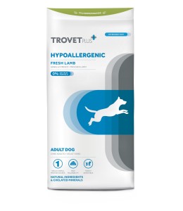 Trovet Plus Adult Dog Hypoallergenic Lamb Veterinary Diets 3kg