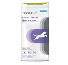 Trovet Plus Adult Dog Hypoallergenic Wild Boar Veterinary Diets 3kg