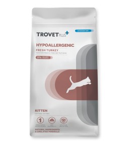 Trovet Plus Kitten Hypoallergenic Turkey Dry Food 2.5 Kg