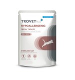 Trovet Plus Pouch Cat Hypoallergenic Turkey Veterinary Diets Wet Food 85g