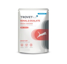 Trovet Plus Pouch Cat Renal Oxalate Veterinary Diets Wet Food 85g