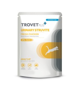 Trovet Plus Pouch Cat Urinary Struvite Veterinary Diets Wet Food 85g