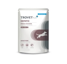 Trovet Plus Pouch Dog Hepatic Veterinary Diets Wet Food 300g