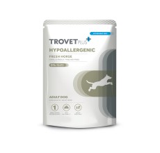 Trovet Plus Pouch Dog Hypoallergenic Horse Veterinary Diets Wet Food 300g