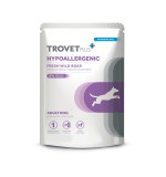 Trovet Plus Pouch Dog Hypoallergenic Wild Boar Veterinary Diets Wet Food 300g