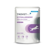 Trovet Plus Pouch Dog Hypoallergenic Wild Boar Veterinary Diets Wet Food 300g