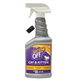 Urine OFF Cat & Kitten Hard Surface Sprayer with Carpet Applicator Cap for Cats 16.9oz