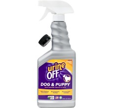 Urine OFF Dog & Puppy Hard Surface Sprayer with Carpet Applicator Cap for Cats 16.9oz