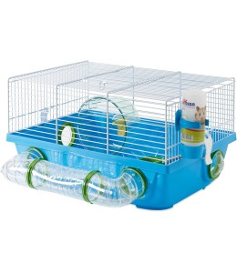 VADIGRAN Cage hamster Billy Metro white/blue 42x38x23cm