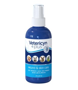 Vetericyn Plus Antimicrobial All Animal Wound and Skin Care – 8oz