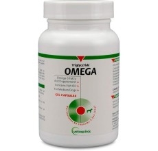 Vetoquinol Tri-Omega Capsules for Medium Dogs 60 Capsules