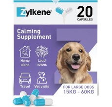 Vetoquinol Zylkene Supplement for Large Dogs 450mg 20 Capsules