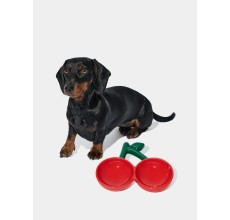 VETRESKA Cherry Ceramic Pet Bowl(NEW)