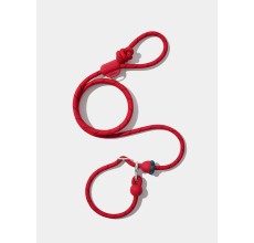 VETRESKA Connect Hands-Free Rope Leash for Pets (Strawberry)