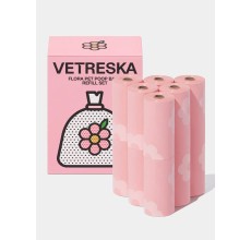 VETRESKA Flora Pet Poop Bags Refill Set (12 Rolls)