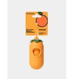 VETRESKA Tangerine Pet Poop Bags & Dispenser (1 Dispenser + 1 Roll)