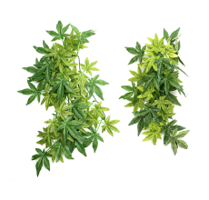 Wacool Banyan Leaves Tiffany Artificial Terrarium Plant