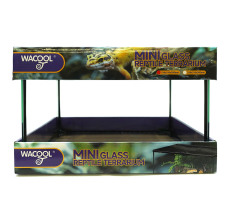 Wacool Mini Glass Reptile Terrarium 31x31x20cm