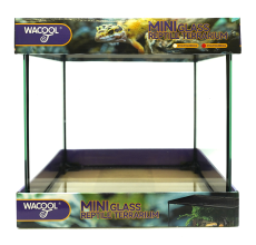 Wacool Mini Glass Reptile Terrarium 31x31x30cm