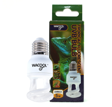 Wacool Mini (UVB5.0) Fluorescent UVB Bulb 5W