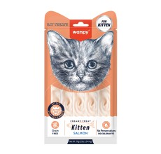 Wanpy Creamy Treat For Kitten Salmon 70g