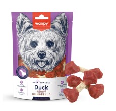 Wanpy Duck Jerky Dumbbells 100g