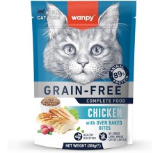 Wanpy Grain Free Complete Food For Adult Cat Chicken Recipe 500G