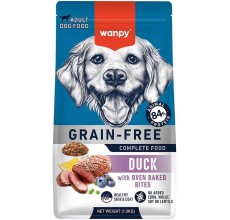Wanpy Grain Free Complete Food For Adult Dog Duck Recipe 1.5Kg
