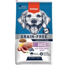 Wanpy Grain Free Complete Food For Adult Dog Duck Recipe 12Kg