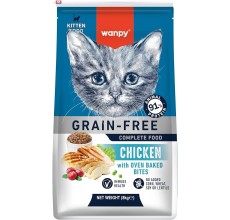 Wanpy Grain Free Complete Food For Kitten Chicken Recipe 8Kg